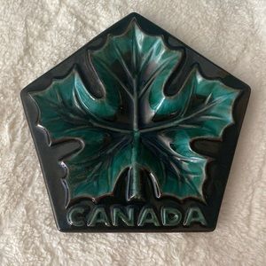 Vintage 70’s Authentic Blue Mountain Pottery ashtray